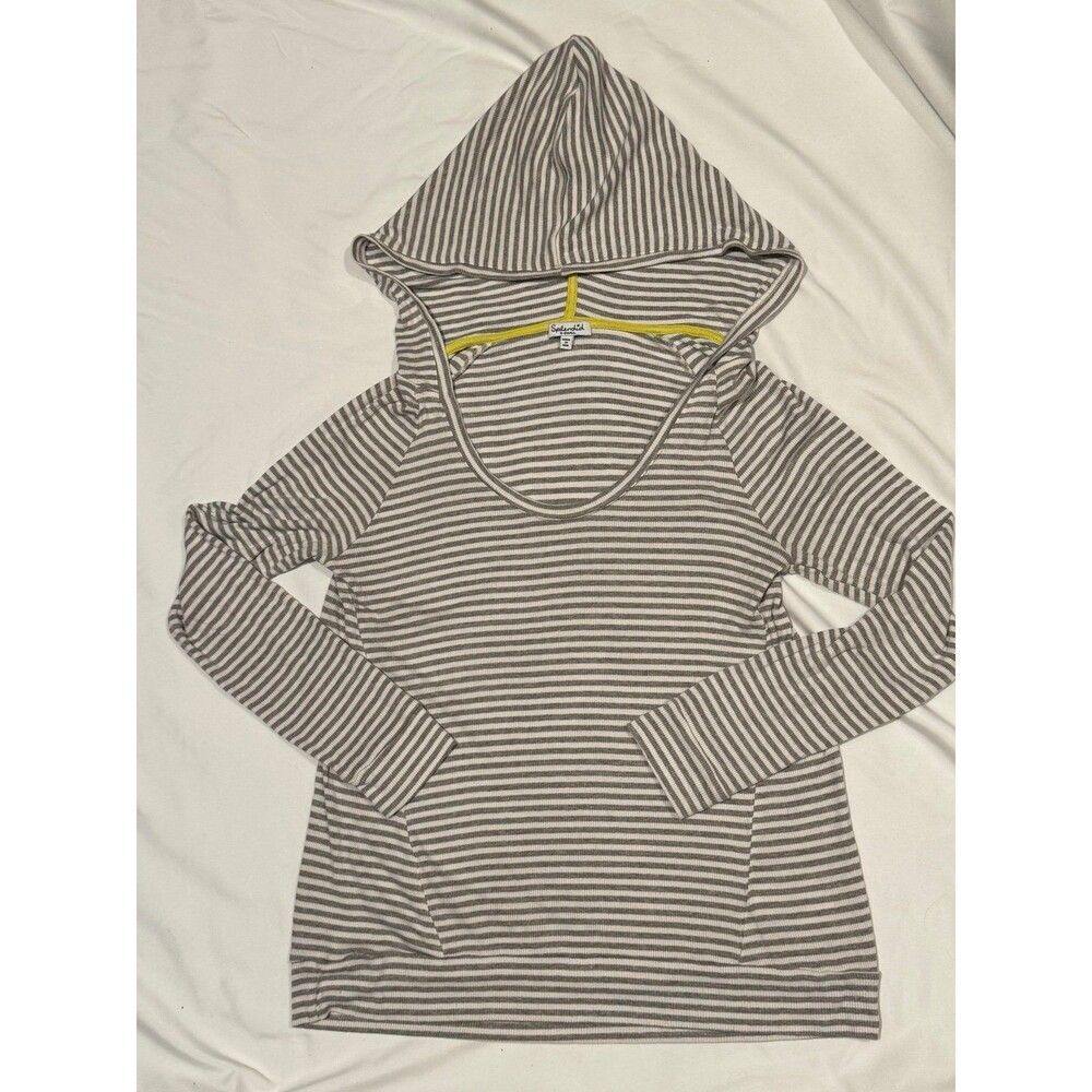 Splendid Striped Jersey Hoodie - Size XS (A066)